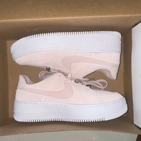 Nike Air Force 1 Sage Low “Barely Rose” | Women’s Size 8.5 | Brand New - Picture 1 of 6